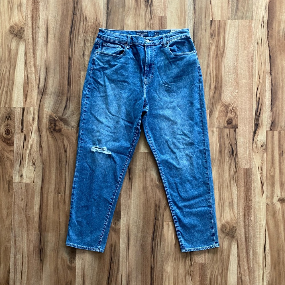 Lucky 🍀 Brand high rise mom Jeans 12/31 Drew